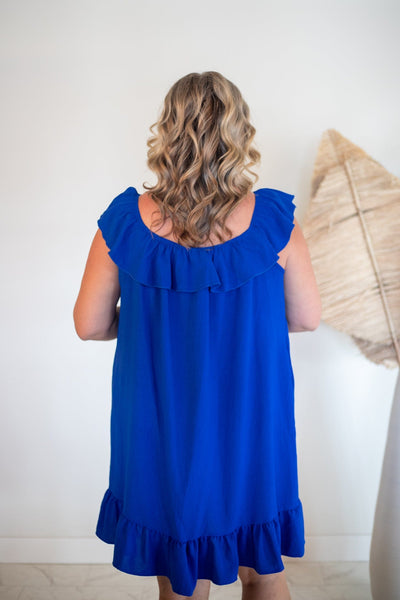 Royal Blue Olivia Dress