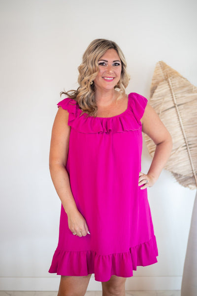 Fuchsia Olivia Dress