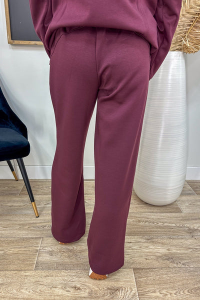 Wine Cozy Everyday Pant back