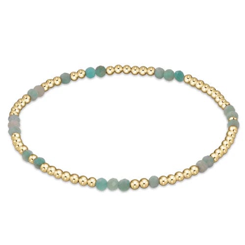 Hope Unwritten Gemstone Bracelet - Amaznite