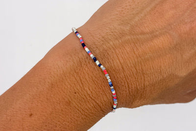 Hope Unwritten Sterling Bracelet - Holy Crab worn