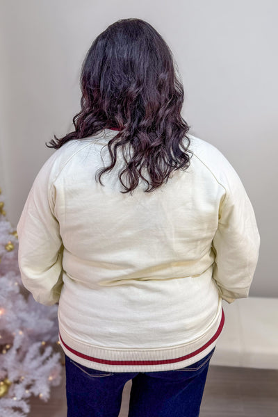 Ivory Merry Sweatshirt