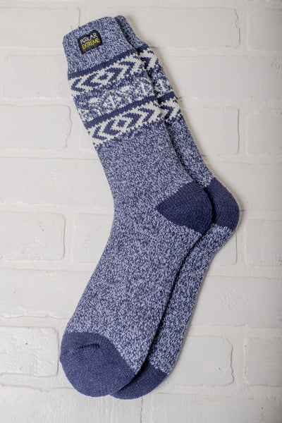 Polar Extreme Heat Men's Fairisle Brushed Sock