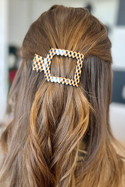 Gone Glamping Small Flat Square Clip