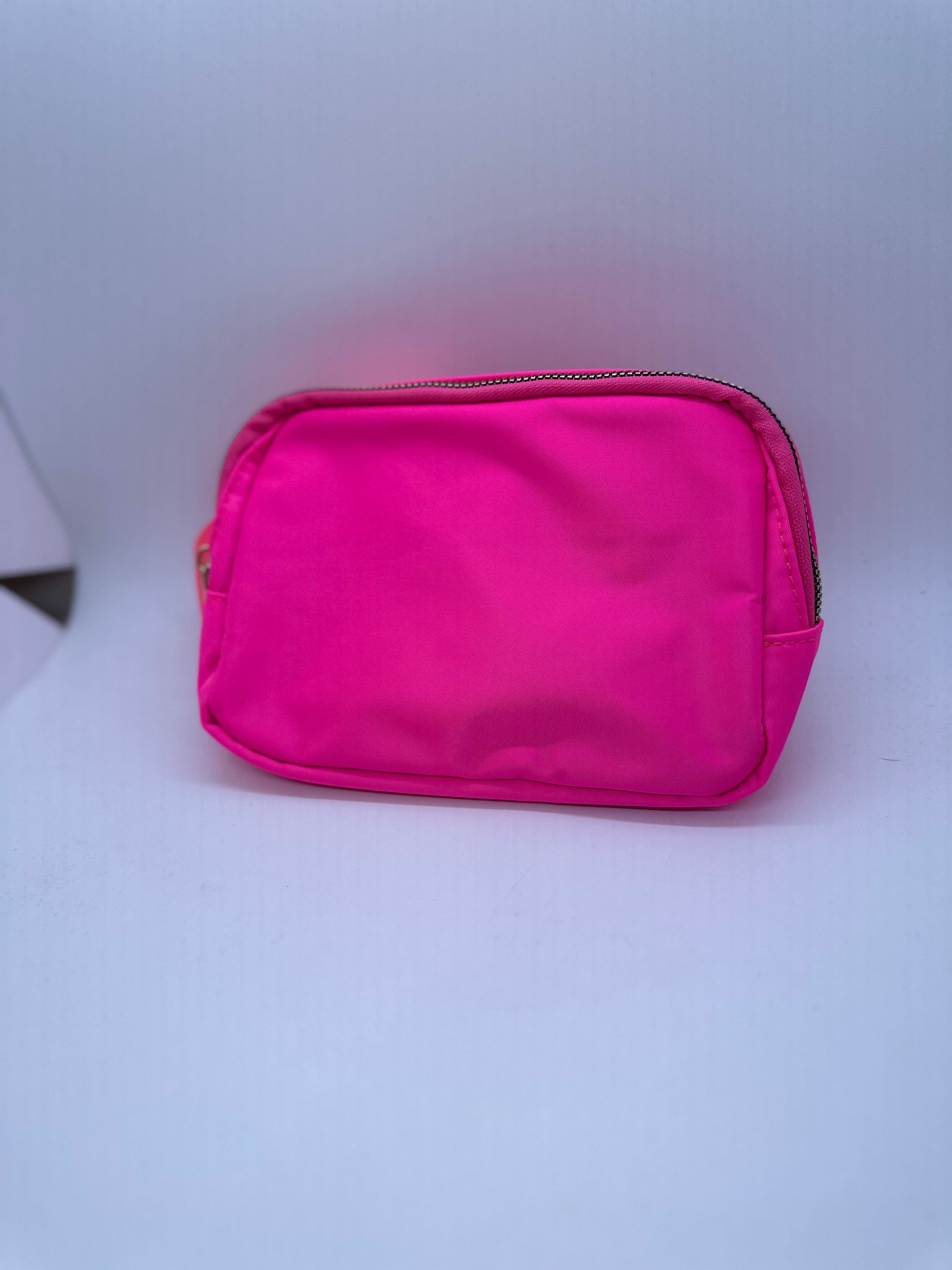 Neon Hot Pink Belt Bag