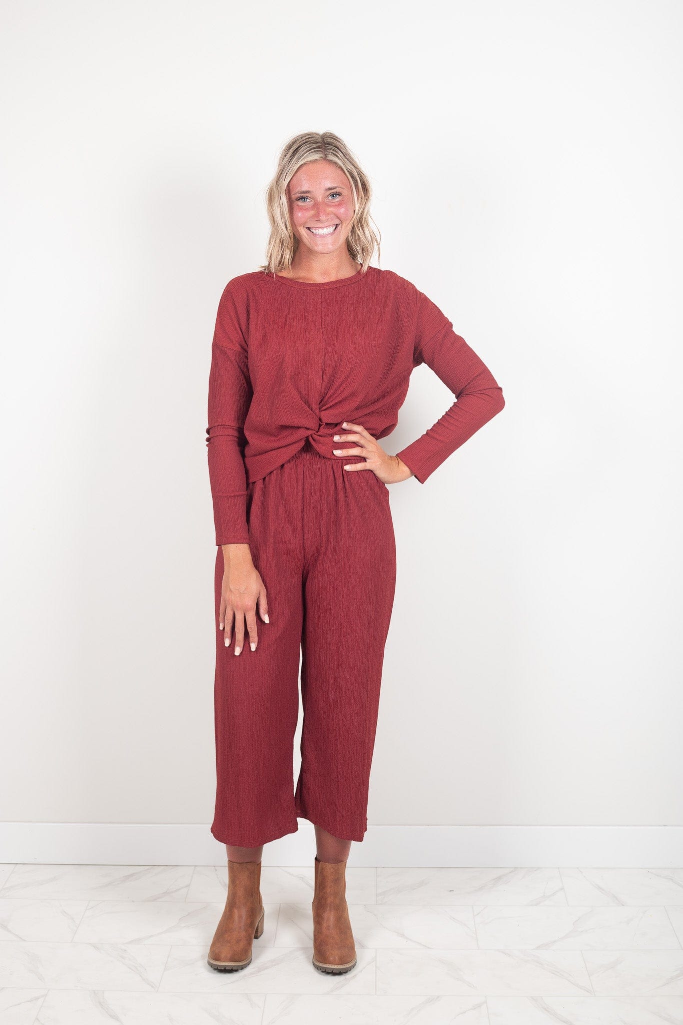 Rust Twist Front Top