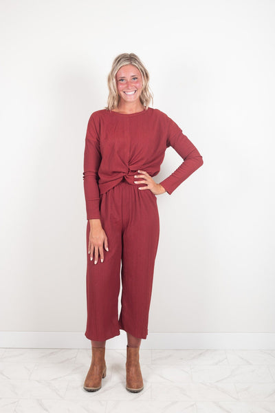 Rust Twist Front Top