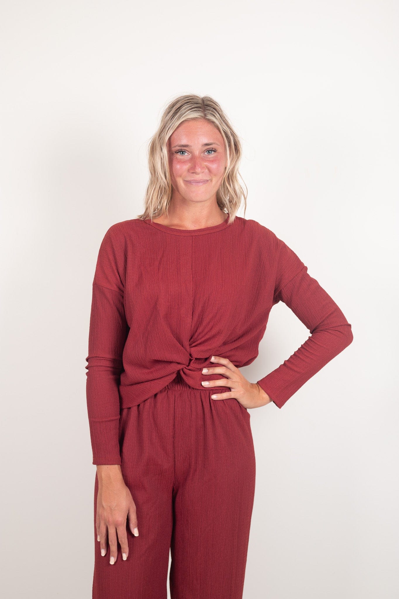 Rust Twist Front Top