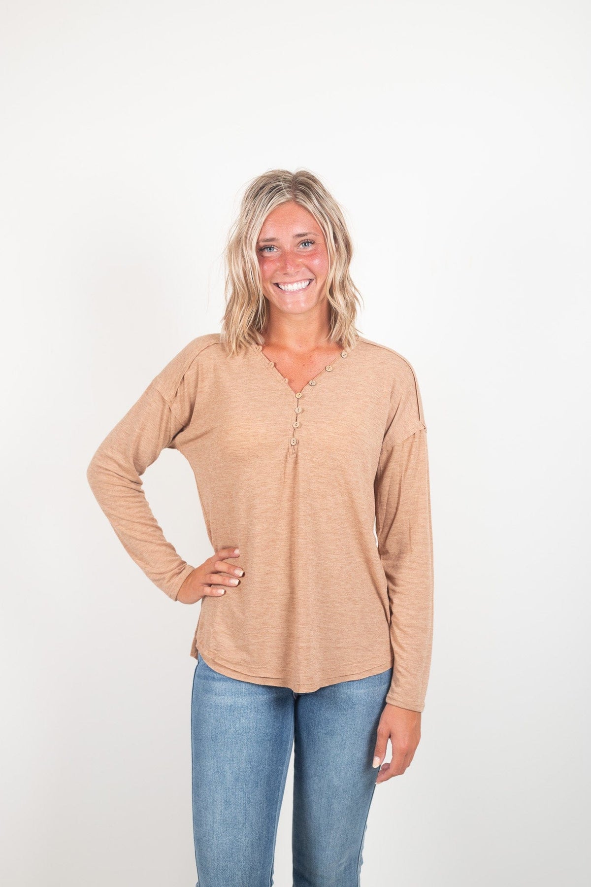 Mocha Everyday Longsleeve Top