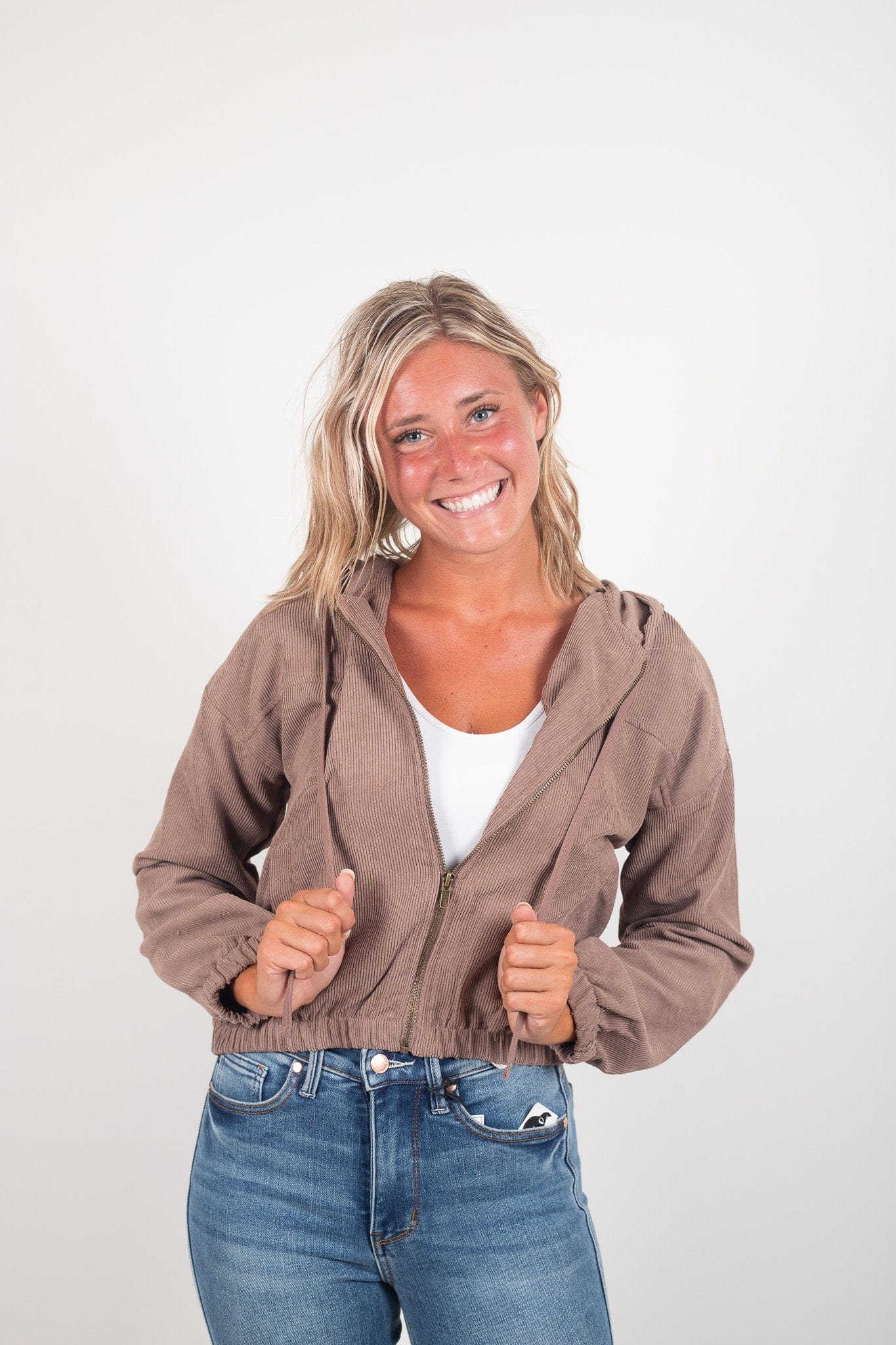 Mocha Corduroy Jacket