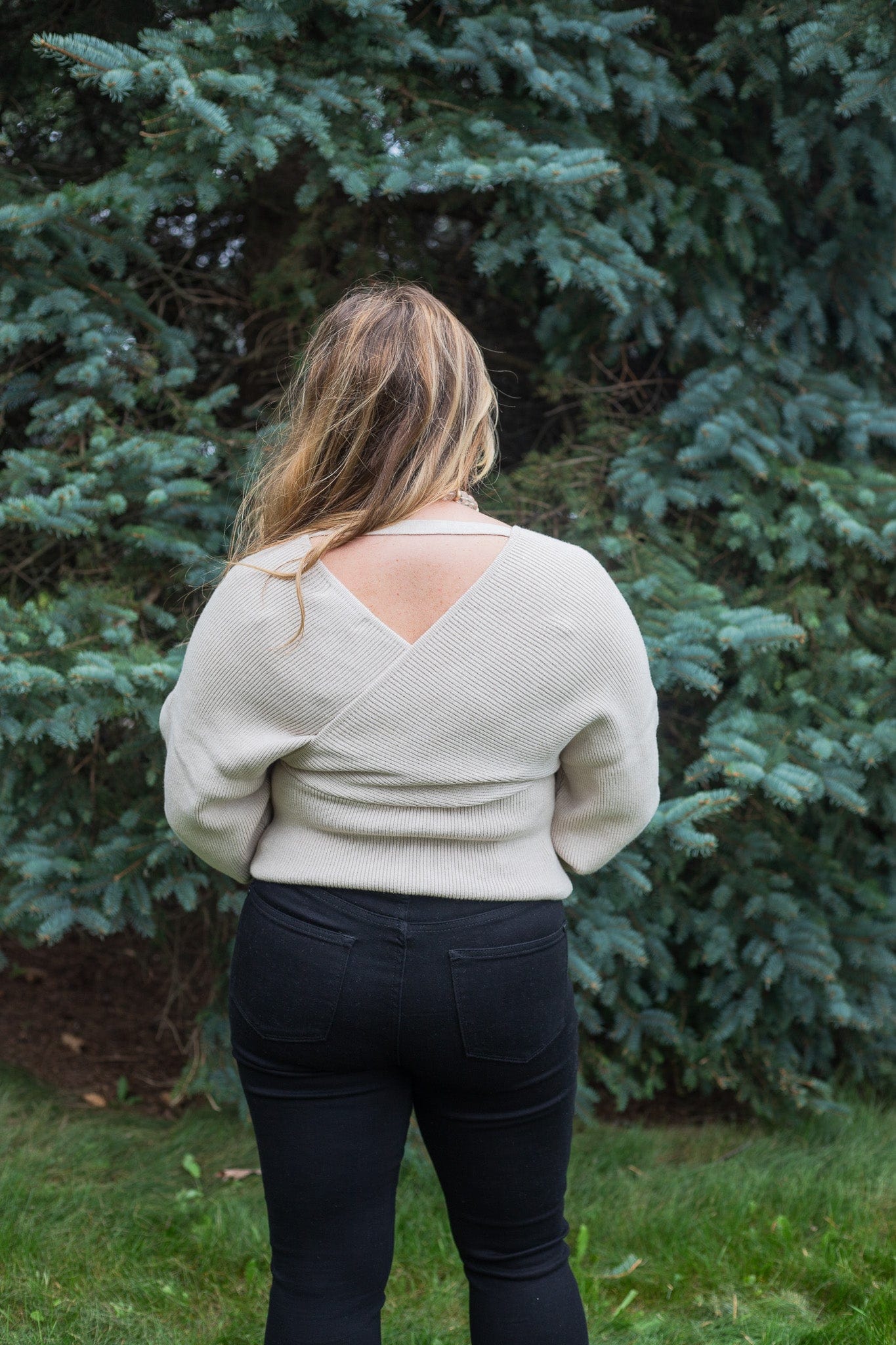 Sand Beige Dolman Sweater