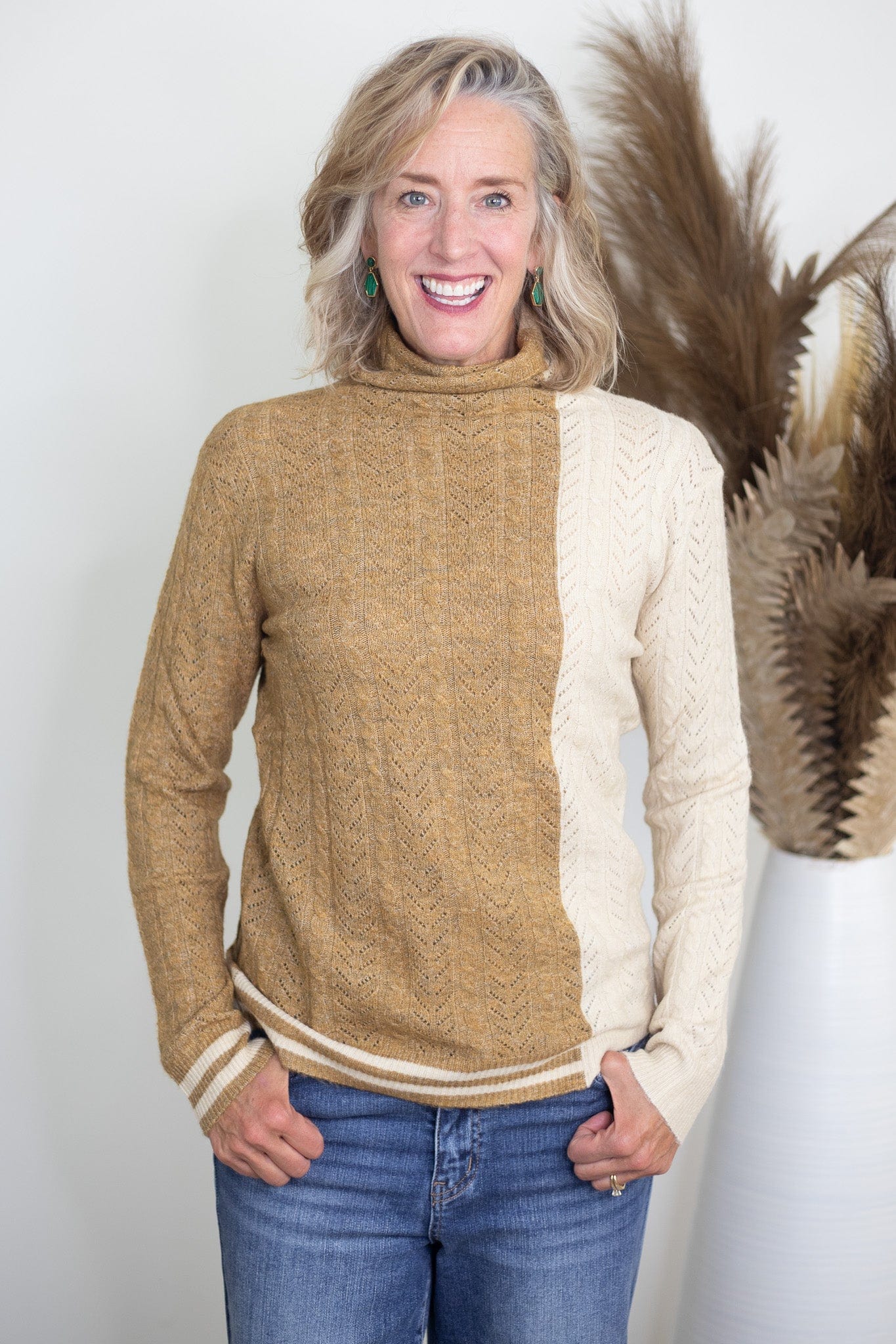 Mustard & Ivory Sweater
