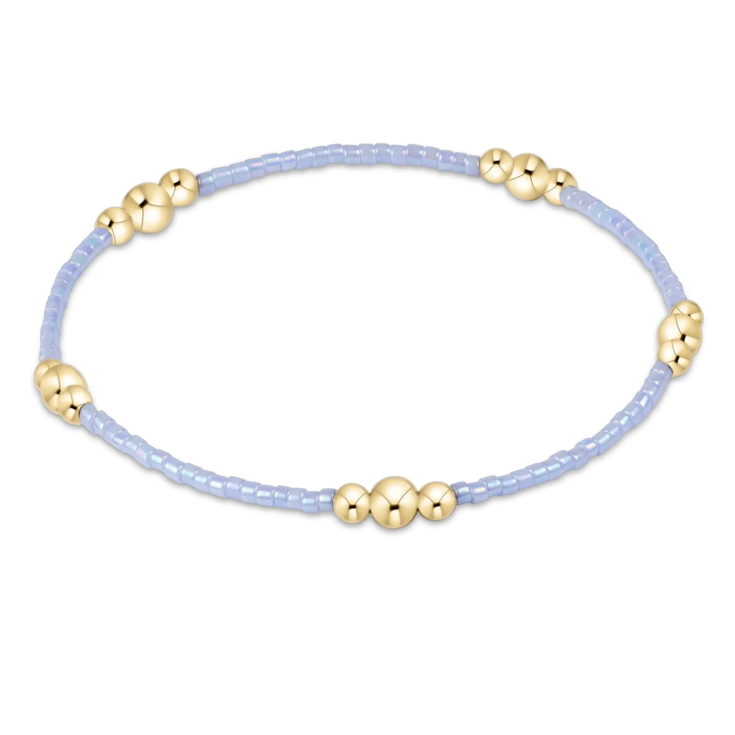 Hope Purpose Gold Bracelet -  Ocean Mist
