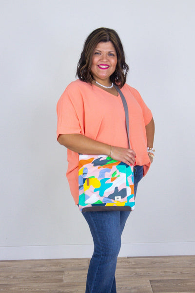 Coral Breezy Blouse Styles