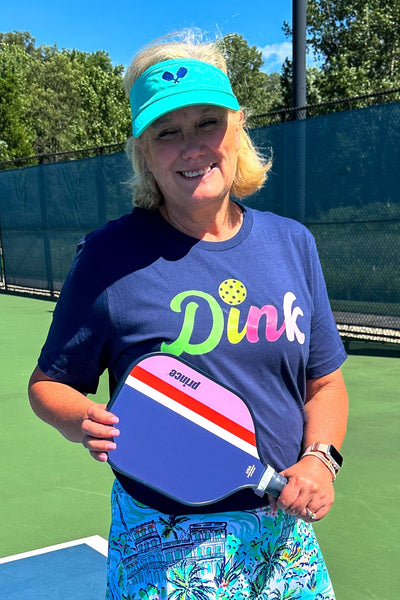 Mint Pickleball Paddles Visor styled