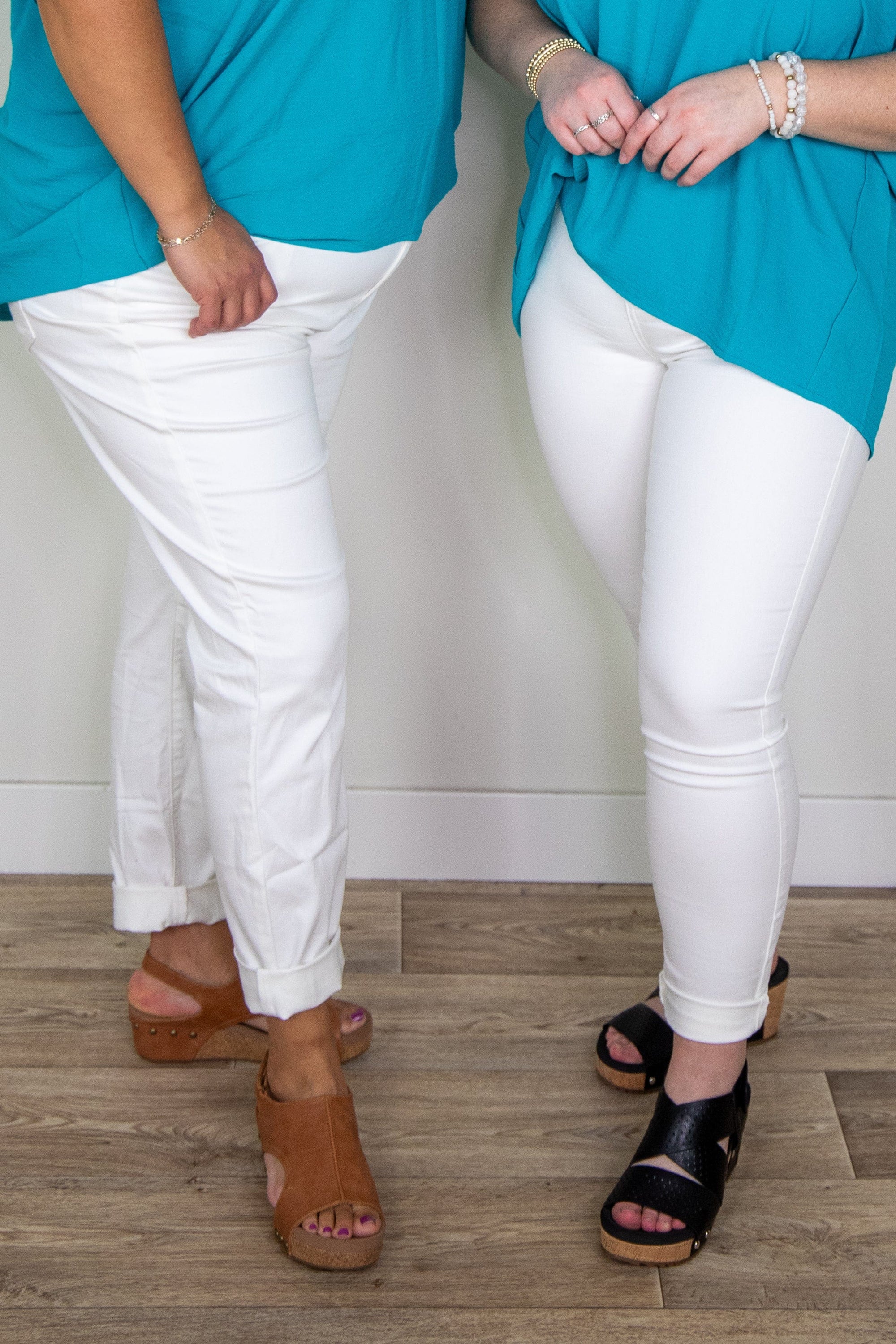Women's Ivory Plus-Size Pants & Leggings