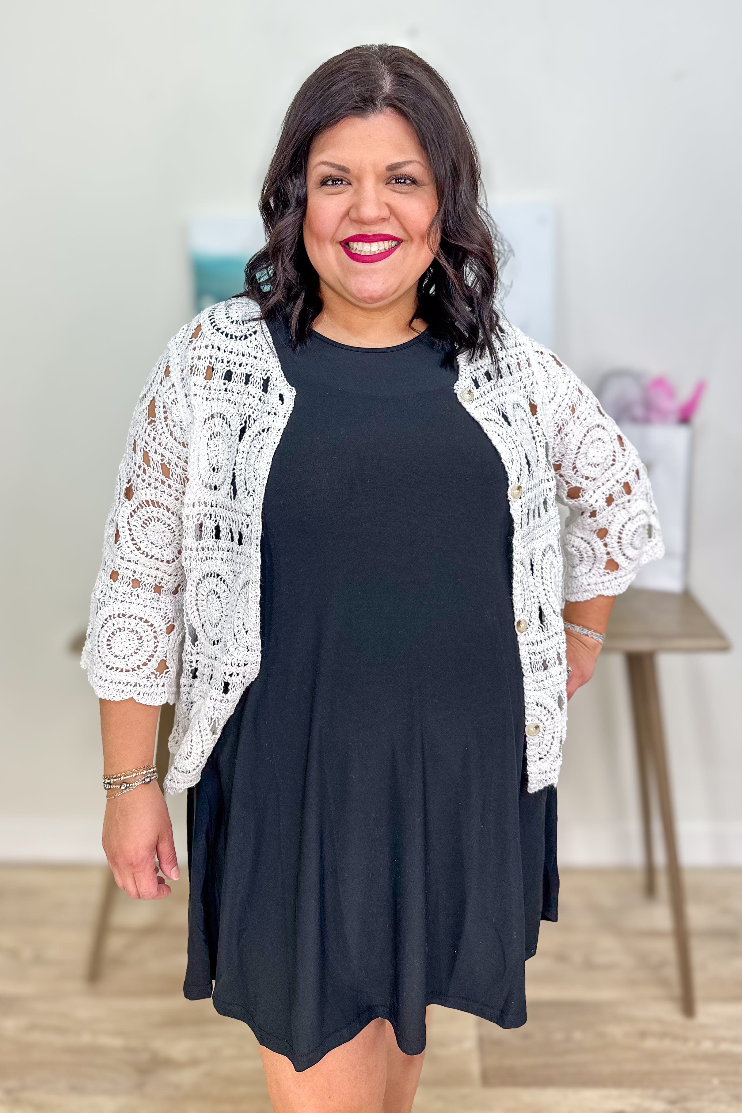 Black Tank Dress With Pockets