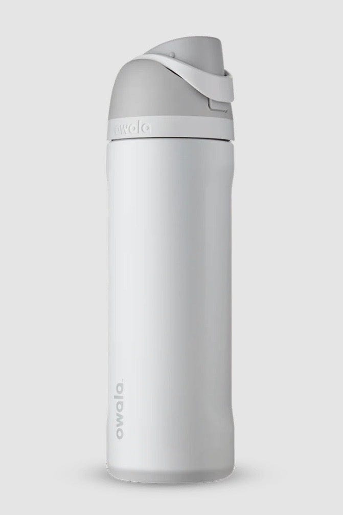 Sky Marshmallow Owala FreeSip Stainless Steel 24oz