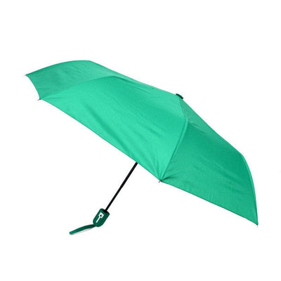 Kelly Green Compact Folding Umbrella