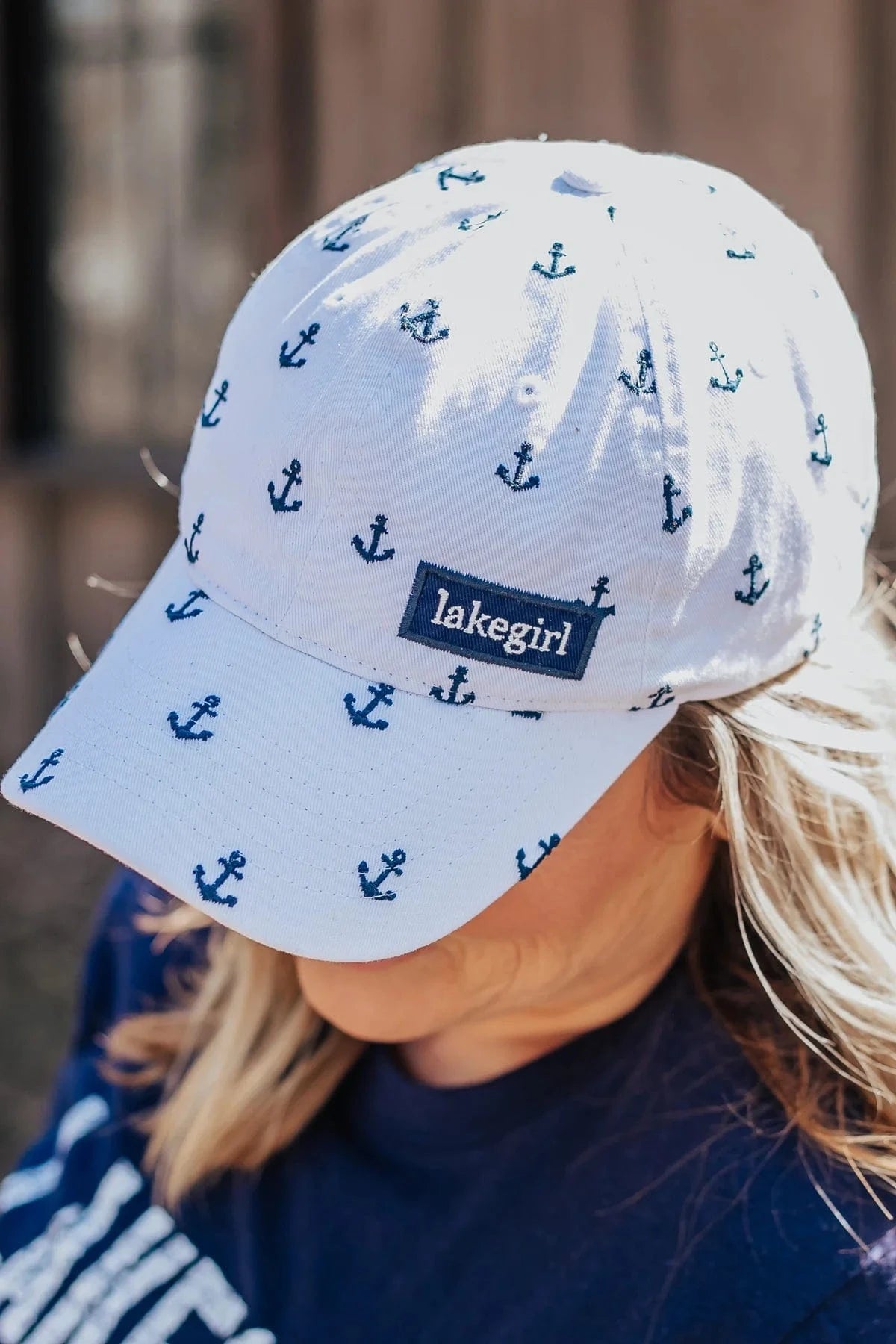 White Anchor Lakegirl Cap