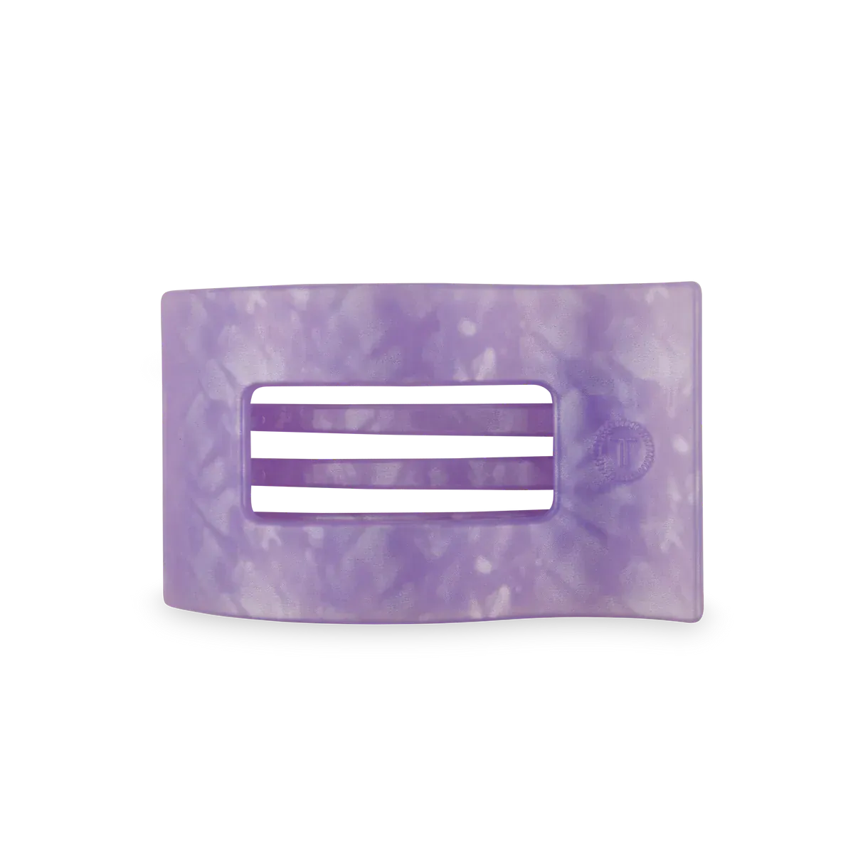 Lavender Mist Medium Flat Rectangle Hair Clip