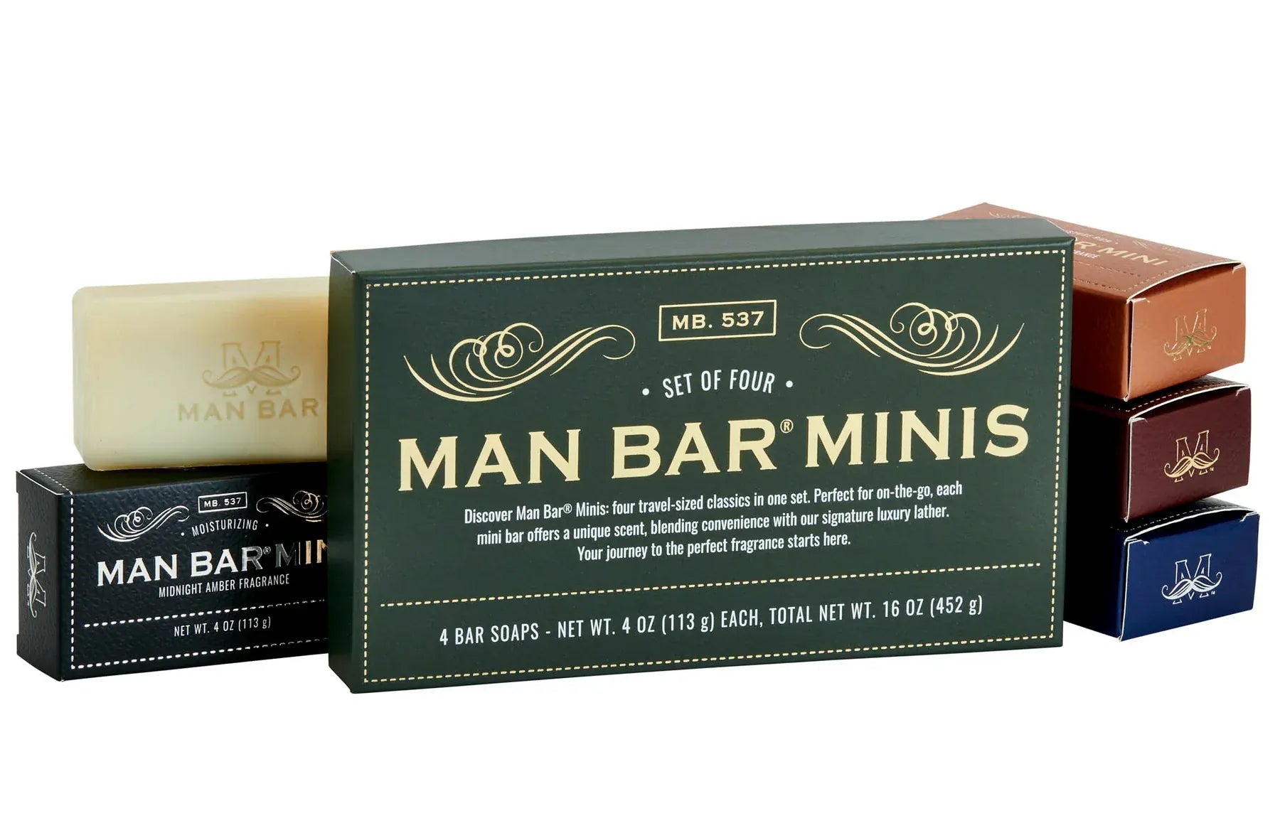 Man Bar Minis - Set of 4