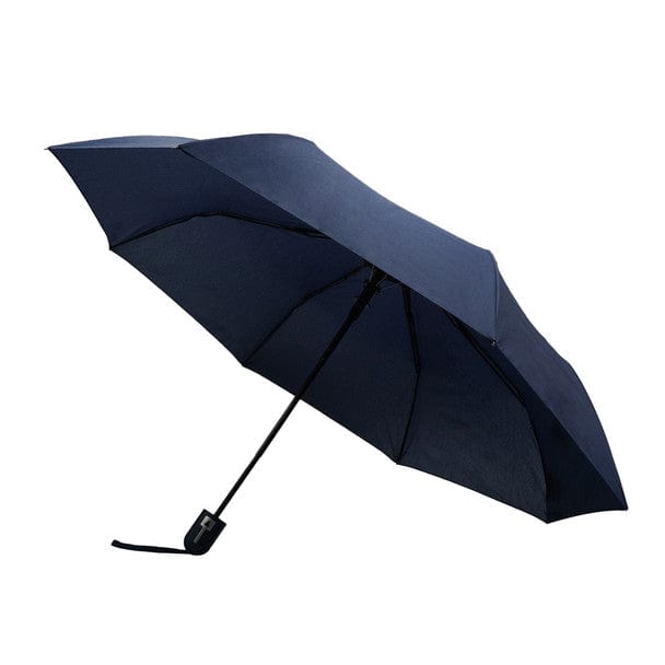 Navy Compact Folding Umbrella