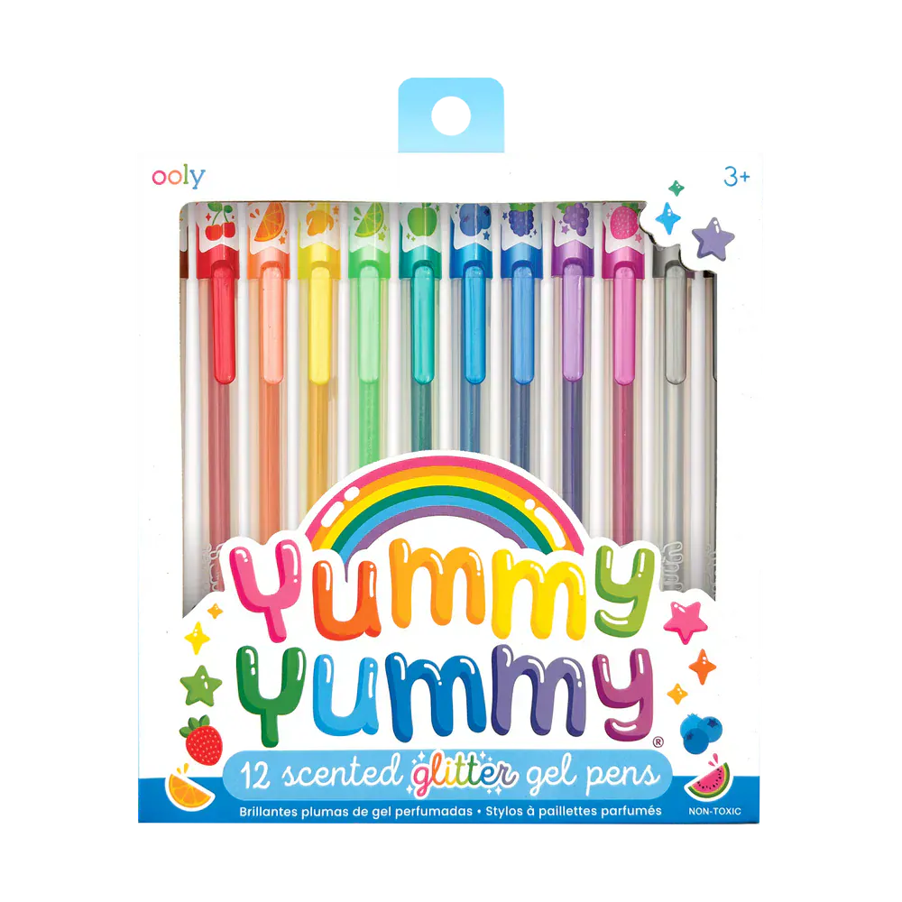 Yummy Yummy: Scented Glitter Gel Pens