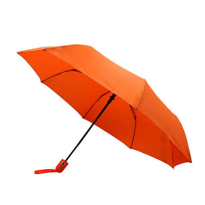 Orange Compact Folding Umbrella
