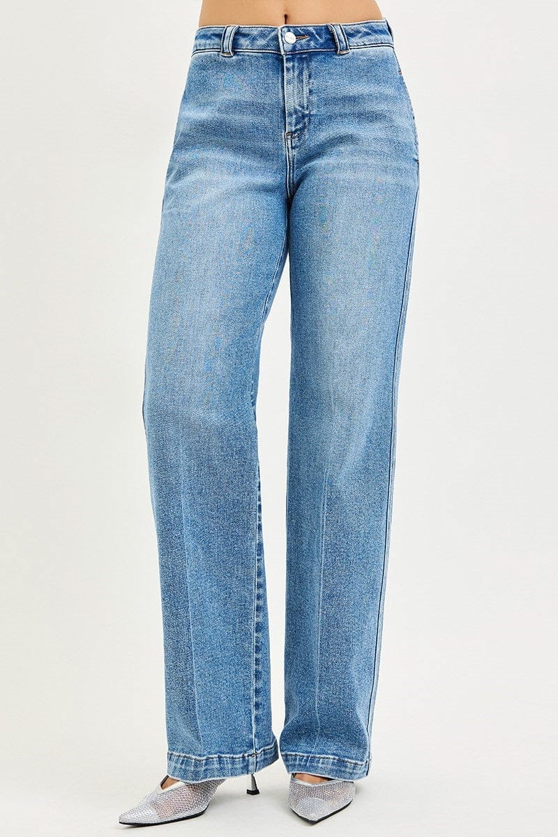 Medium Slouchy Straight Denim