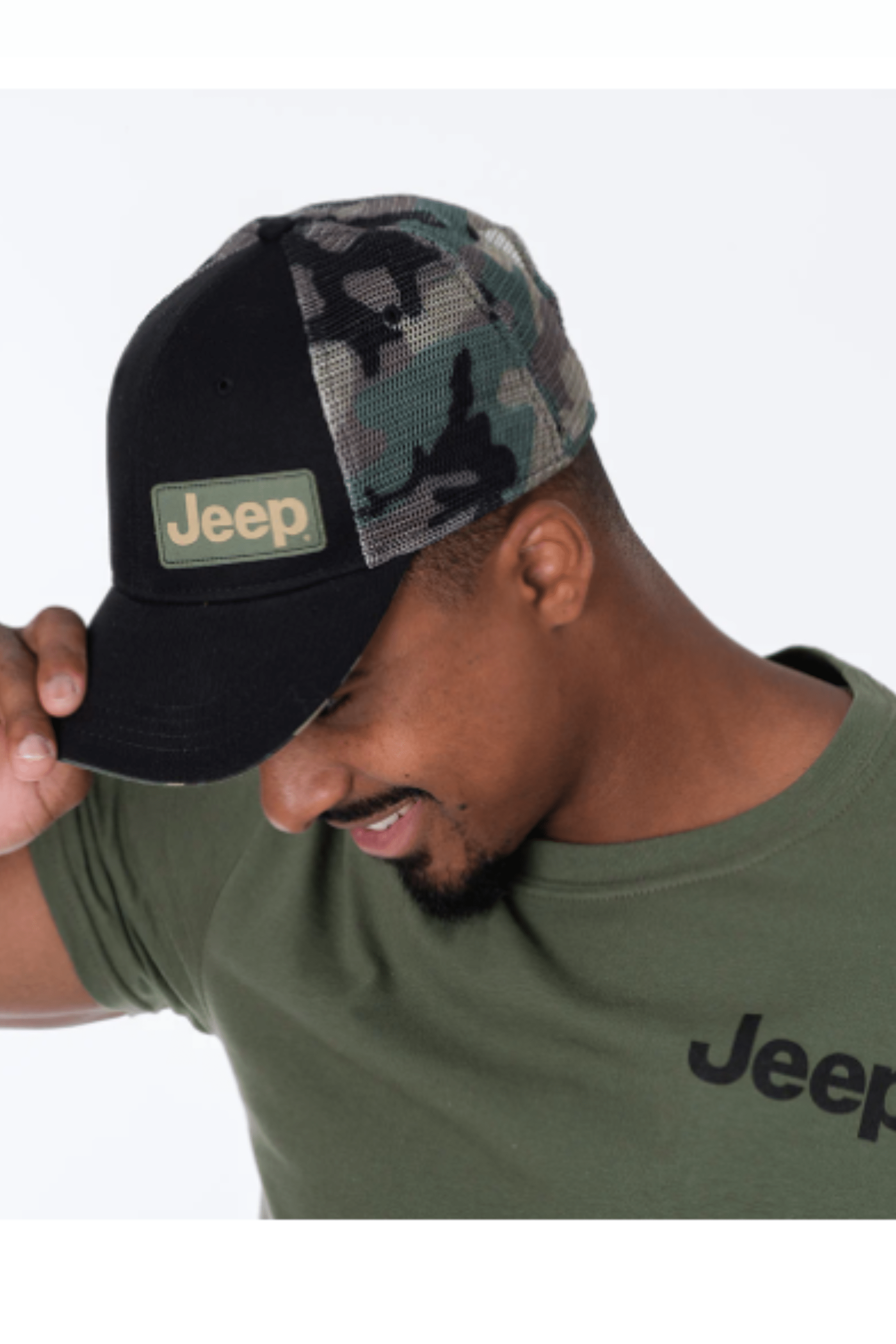 Jeep Woodland Camo Hat