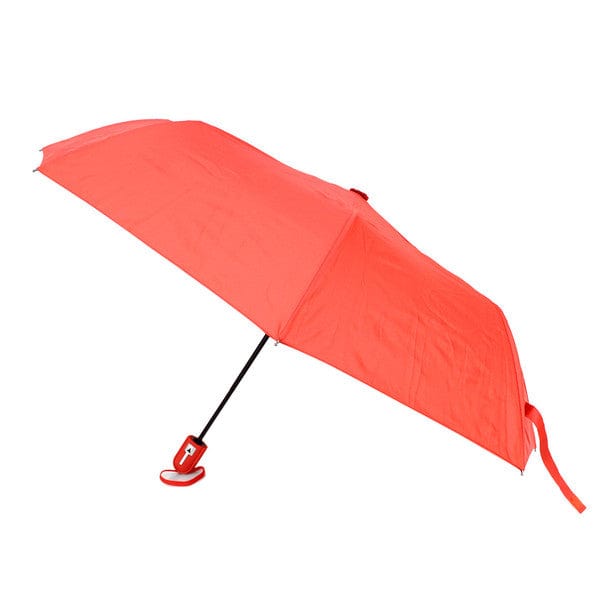 Red Compact Folding Umbrella