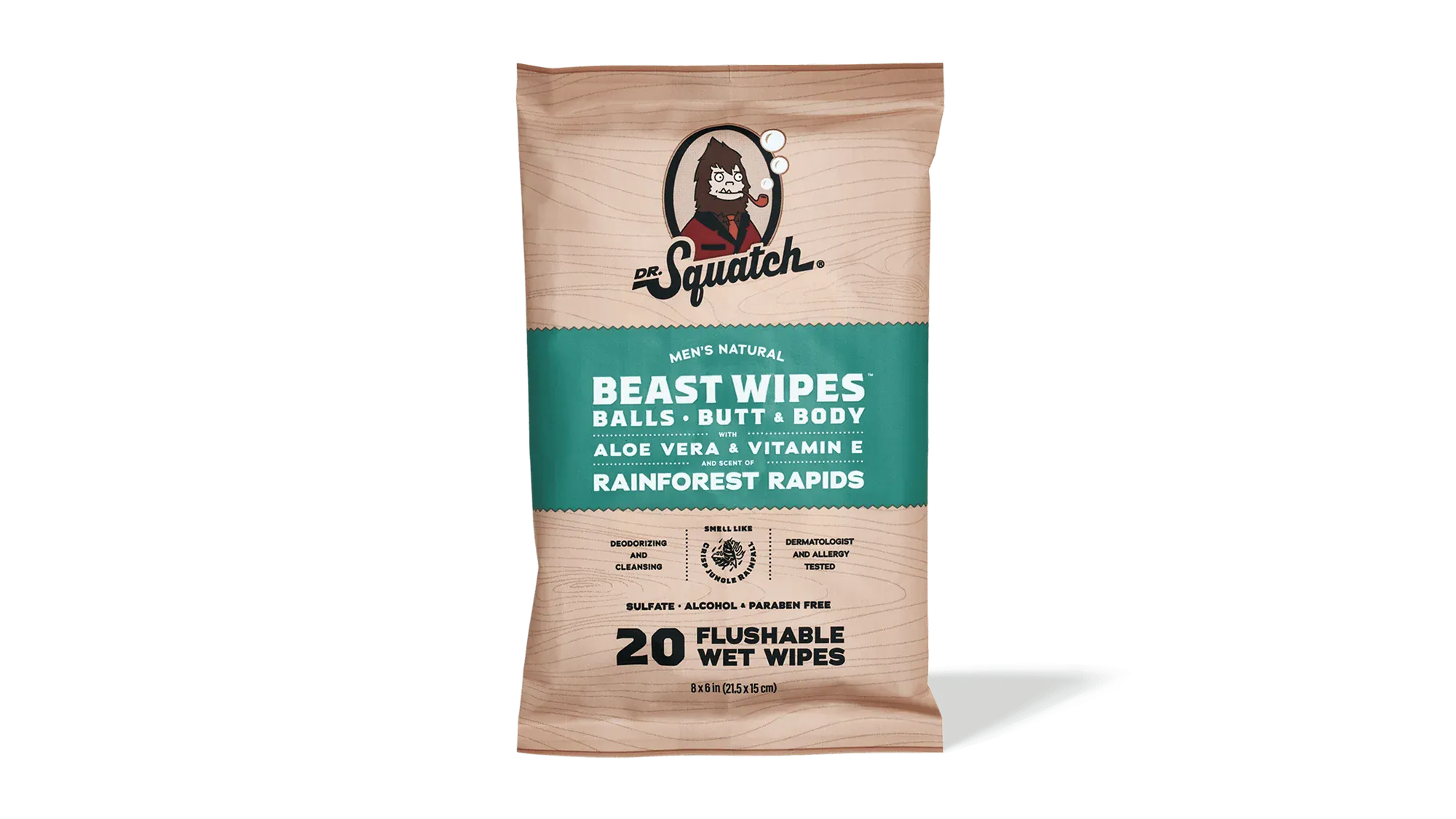 Dr Squatch - Beast Wipes Rainforest Rapids
