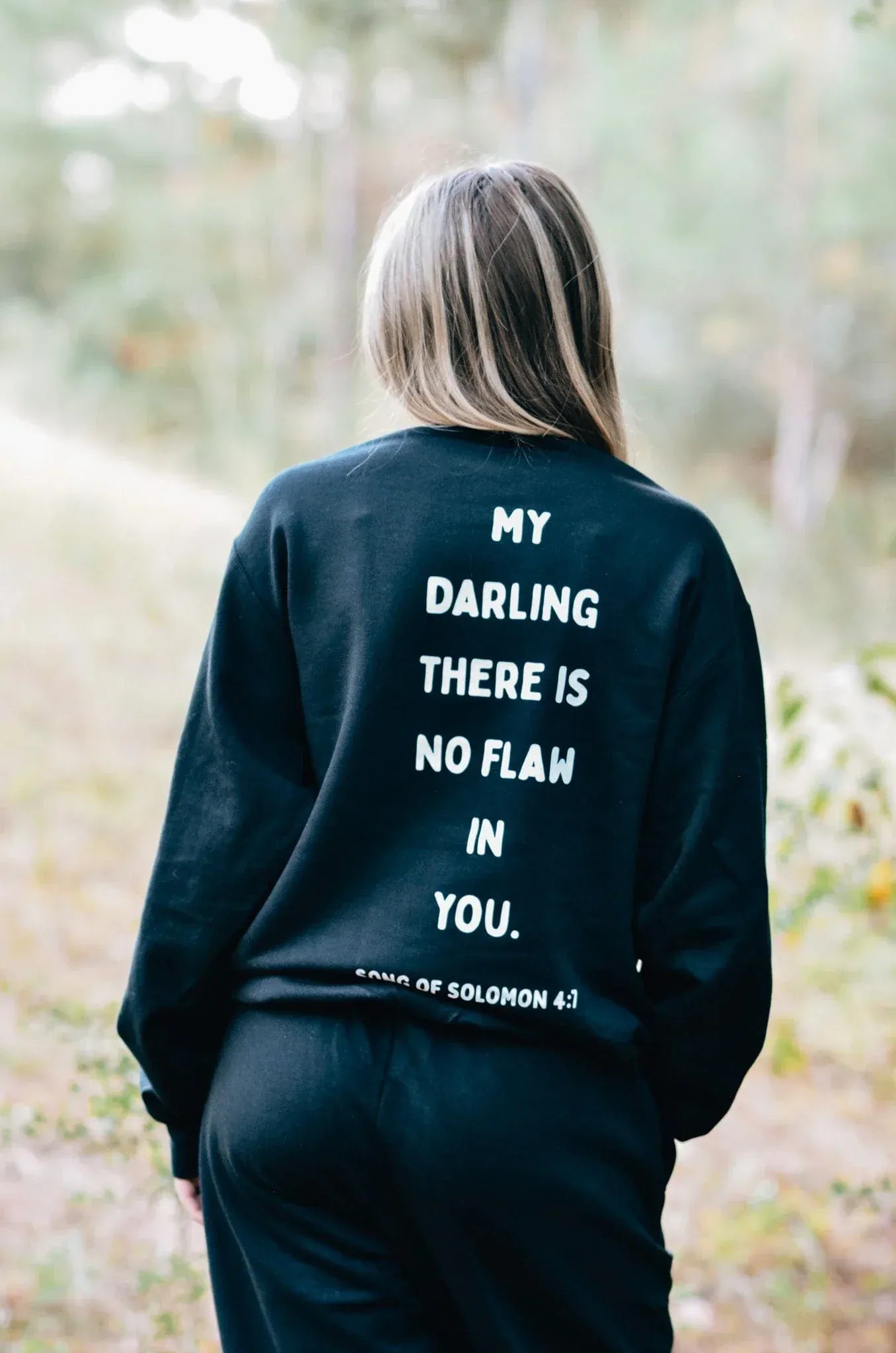 There is No Flaw in Your Sweatshirt