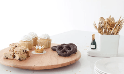 Nora Fleming Maple Lazy Susan