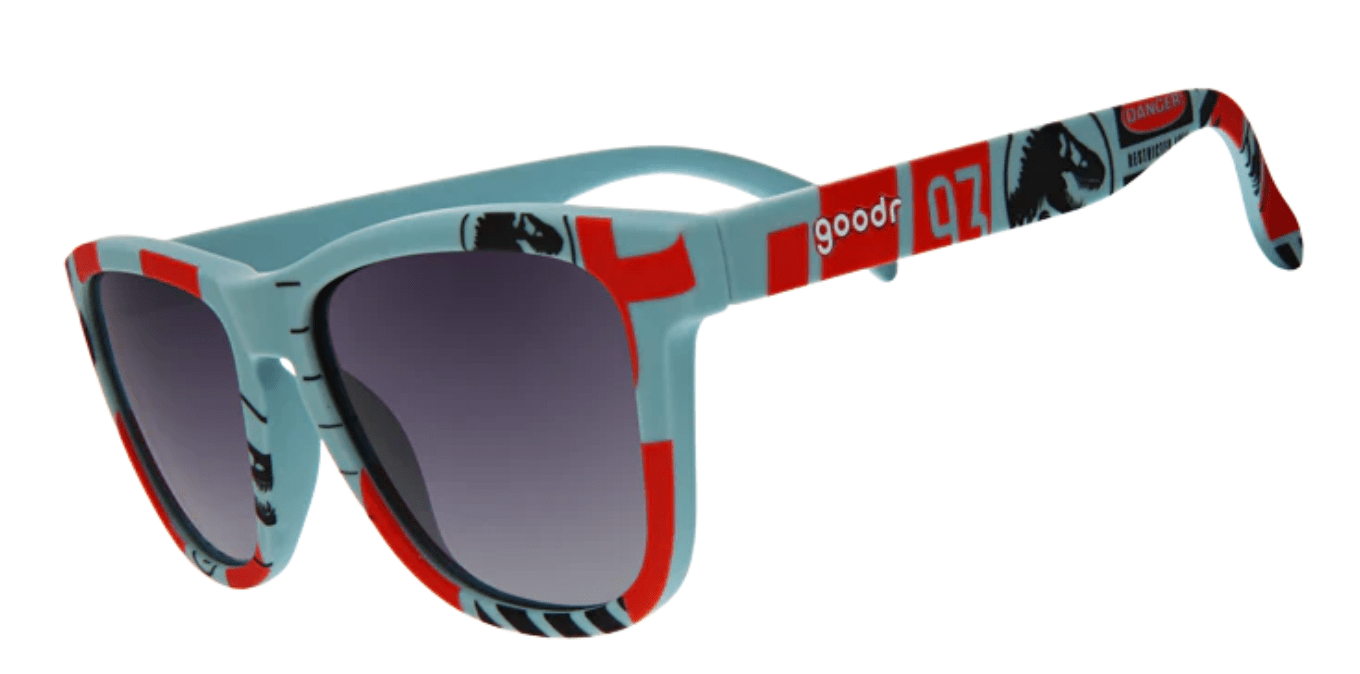 Goodr T-Rex In The Rear View Sunglasses