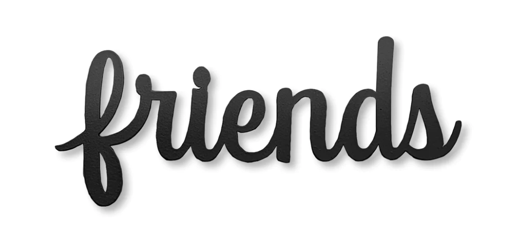 Friends Magnet Black