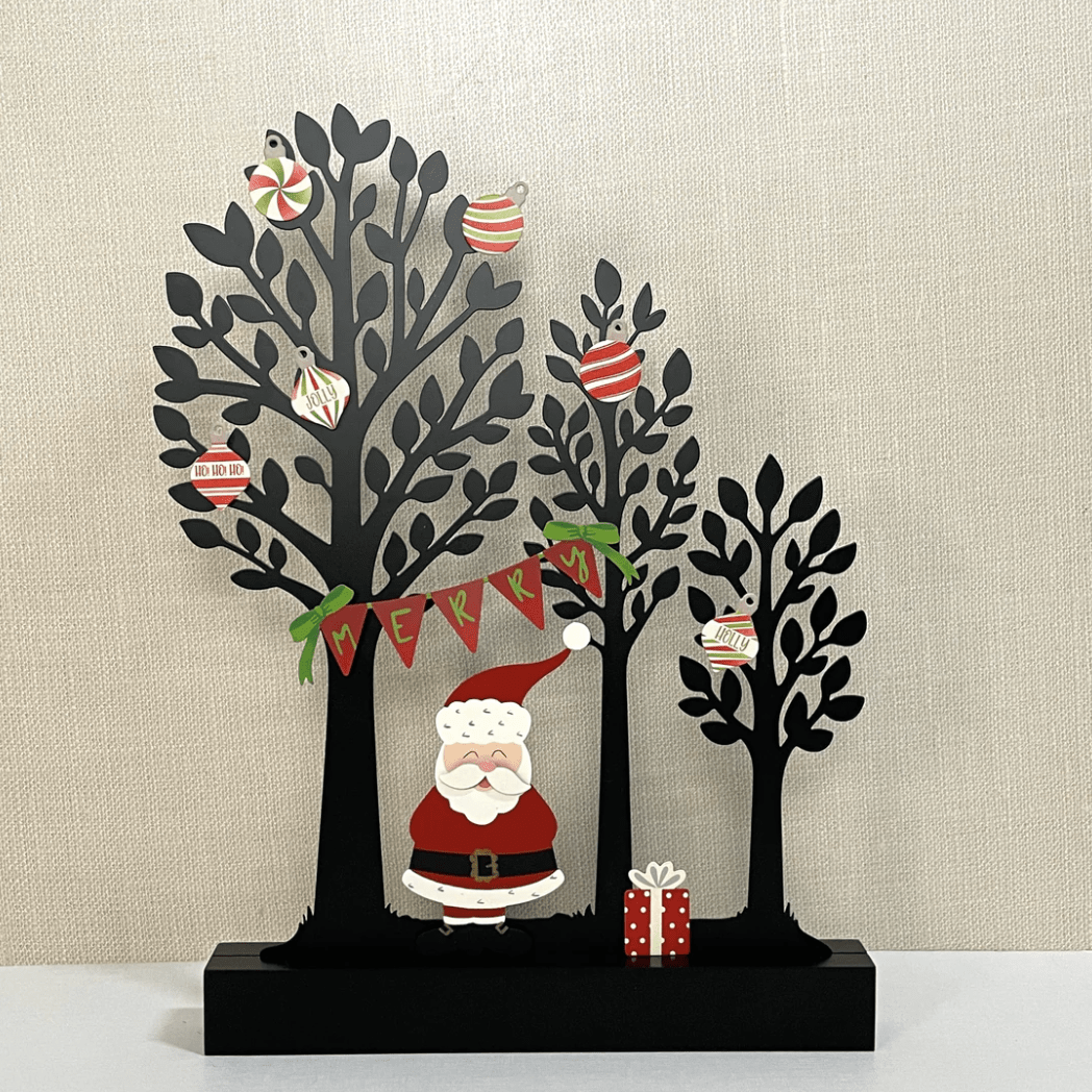 Holly Jolly Ornament Magnets S/6