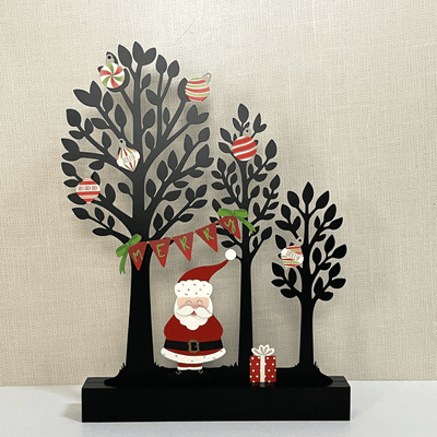 Holly Jolly Ornament Magnets S/6
