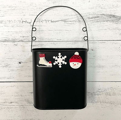 Snowman Face Magnet Mini