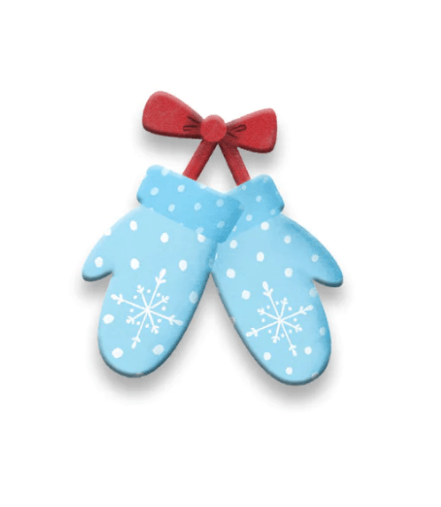 Mitten Pair Magnet Mini