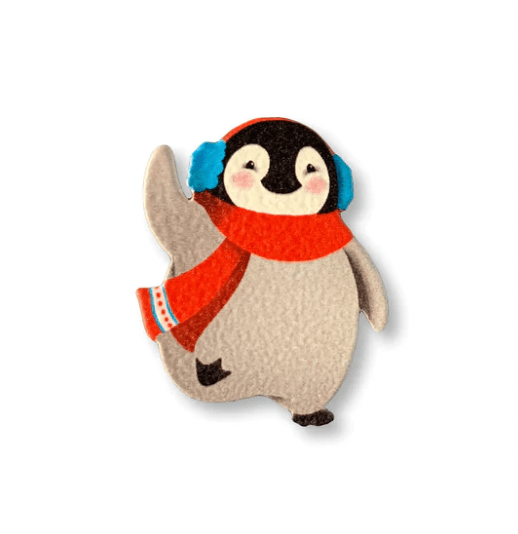 Winter Penguin Magnet Mini