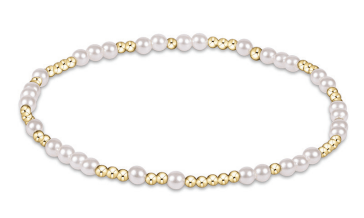 Hope Unwritten Pearl 3mm  Bracelet