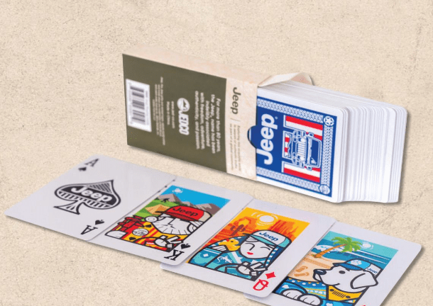 Jeep Playing Cards
