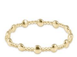 Honesty Sincerity Gold 6mm Bracelet