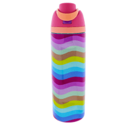 Girly Pop 24 Oz. Water Bottle With Straw Cap
