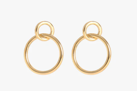 Ven Hoops 1" - Gold