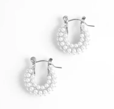 Audrey Huggies - Pearl - Silver