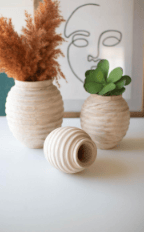 Natural Wooden Gourd Pot