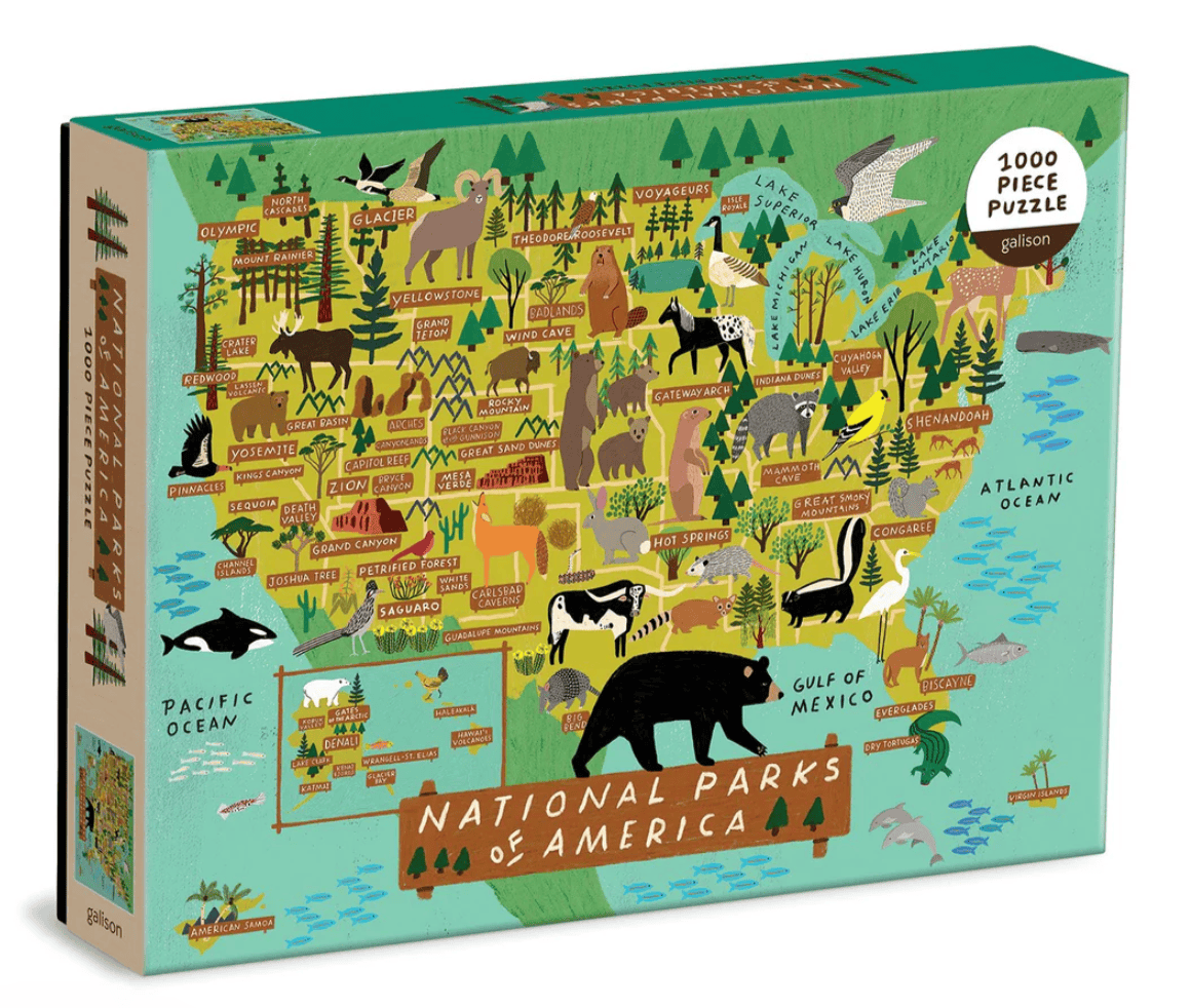 National Parks of America 1000 Piece Puzzle